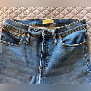 Madewell calf Demi boot cut jeans size 30